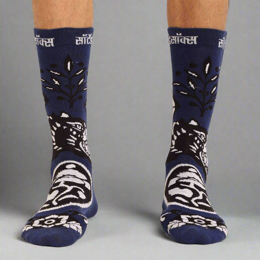 MONTAGE SOCKS IN DARK BLUE