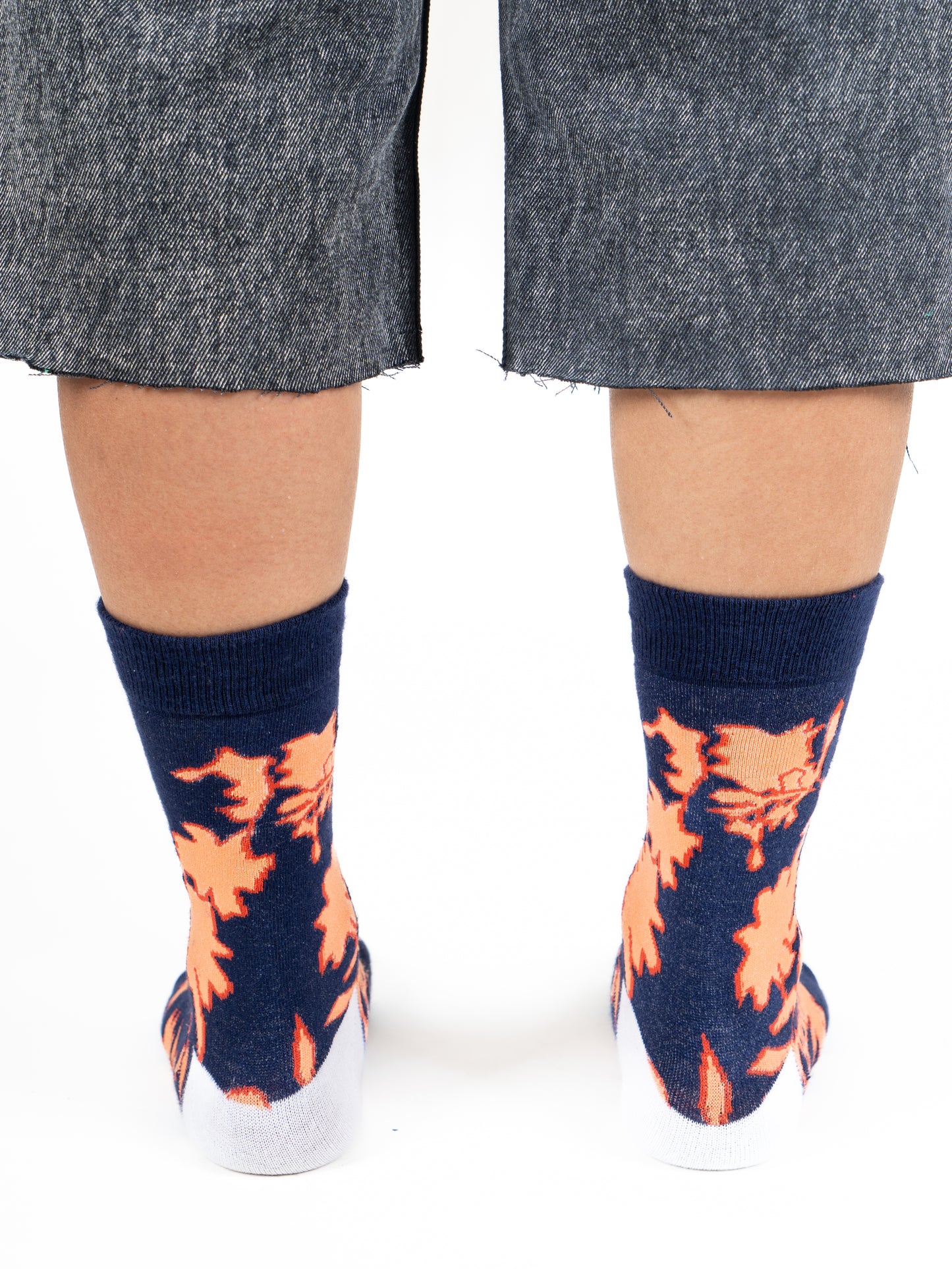 sortclub flow flame socks | blue