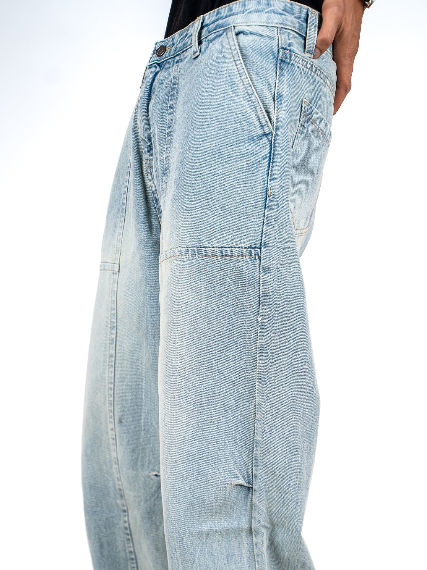 Wave Light Blue Sorted Denim
