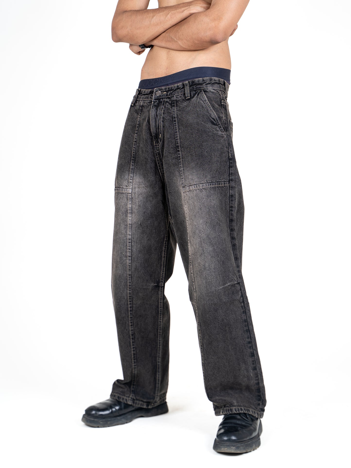 Eclipse Black Sorted Denim