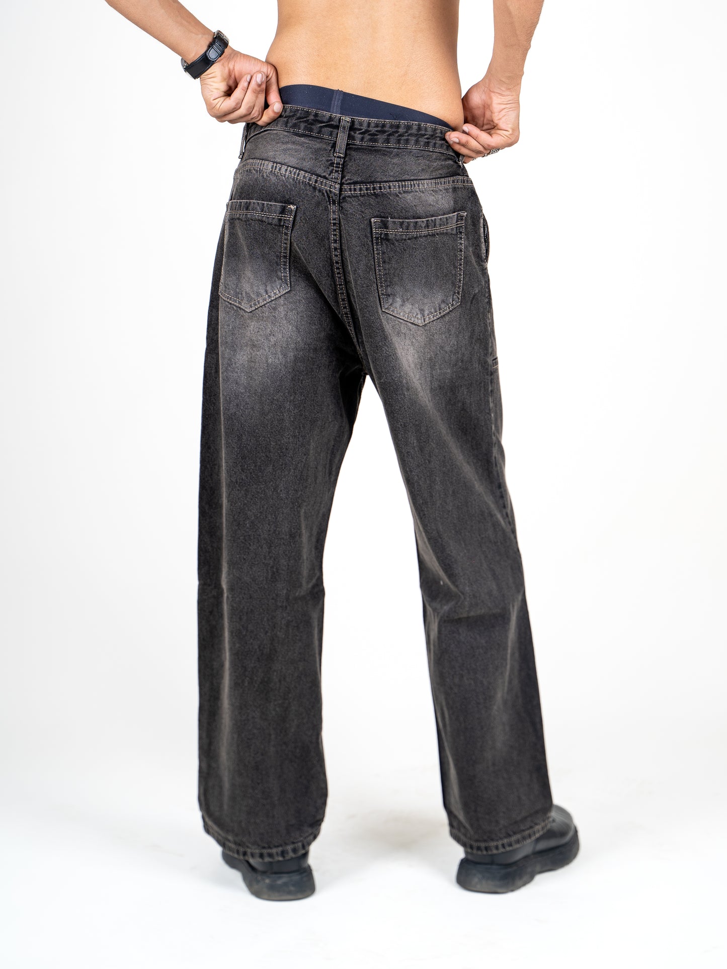 Eclipse Black Sorted Denim