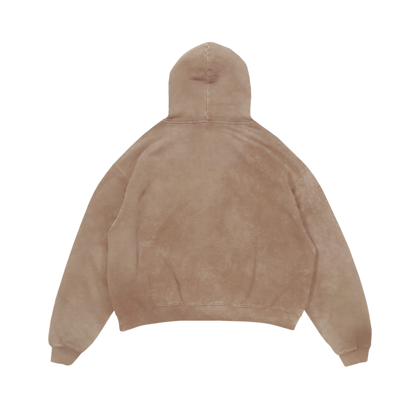 Sort Star | Sky Brown acid wash hoodie