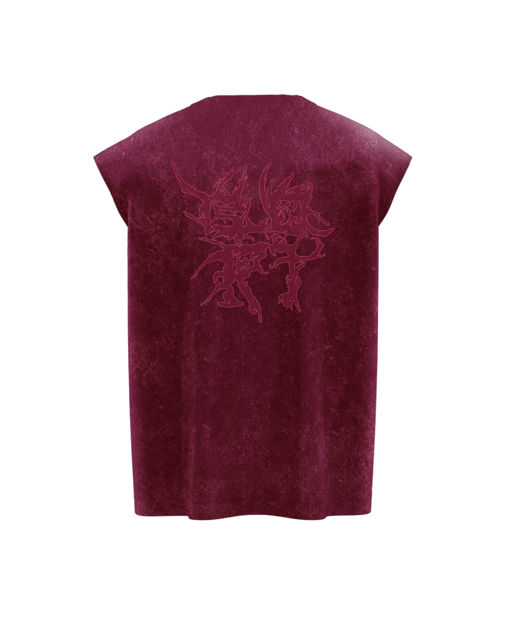 Crimson Abyss Sleeveless Tee