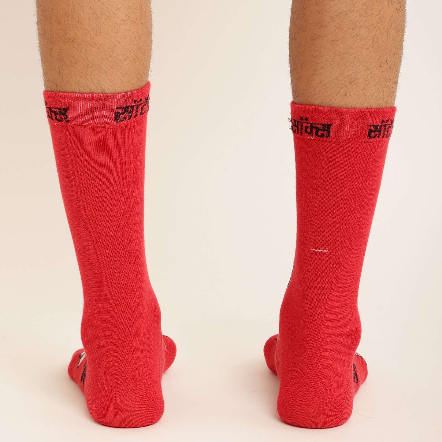 MONTAGE SOCKS IN RED