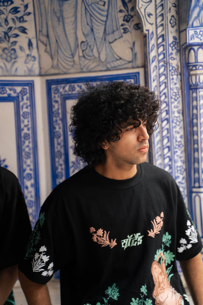 Sort Mystical Muse Oversized T-Shirt