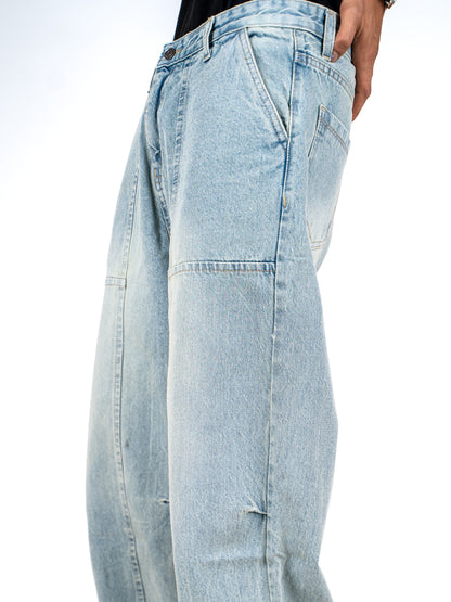 Wave Light Blue Sorted Denim