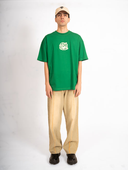 Sort Club T-Shirt | Green - Oversized