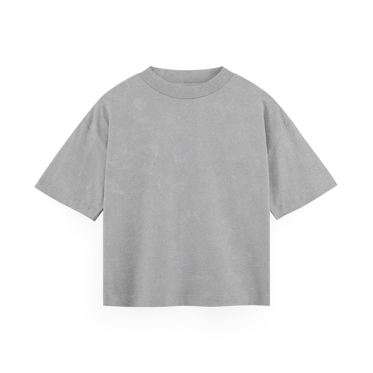 The Sorted Gradient Acid Wash Grey Oversized Tee
