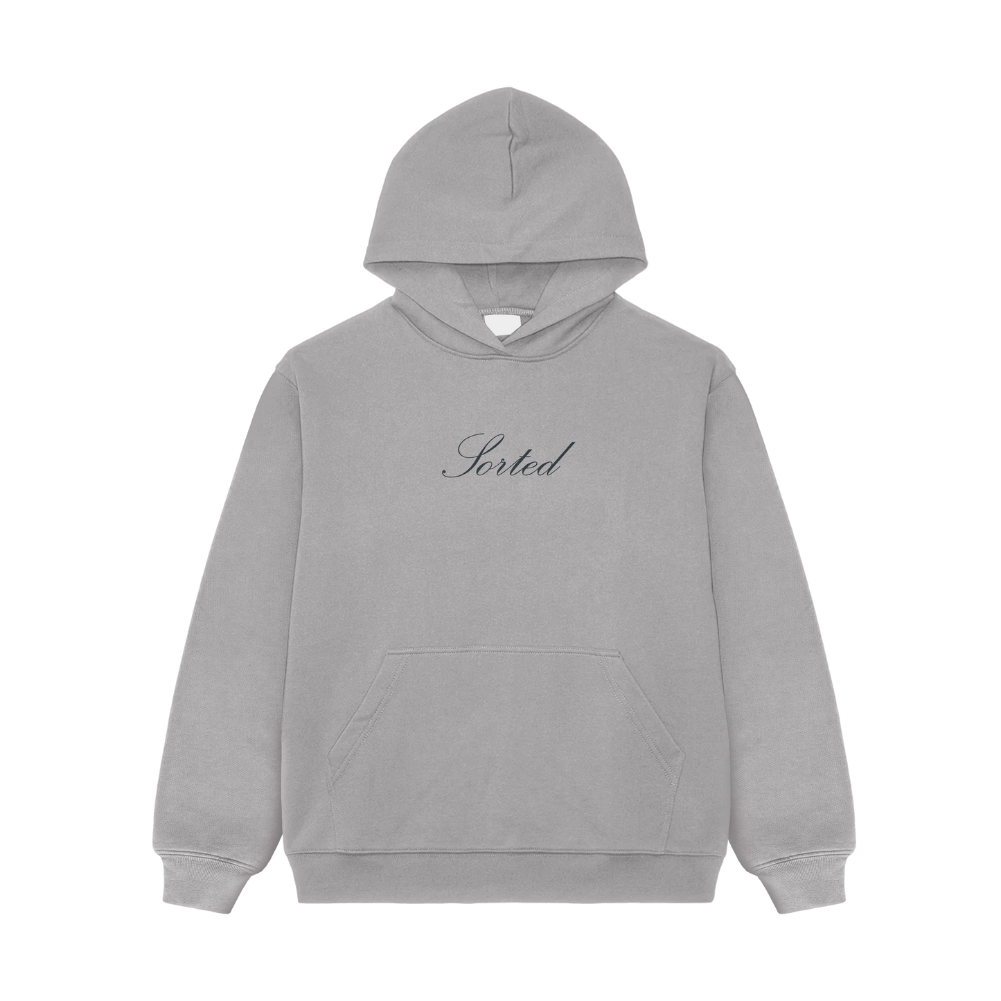 Sorted | Grey acid wash hoodie