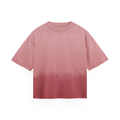 The Sorted Gradient Acid Wash Pink Oversized Tee